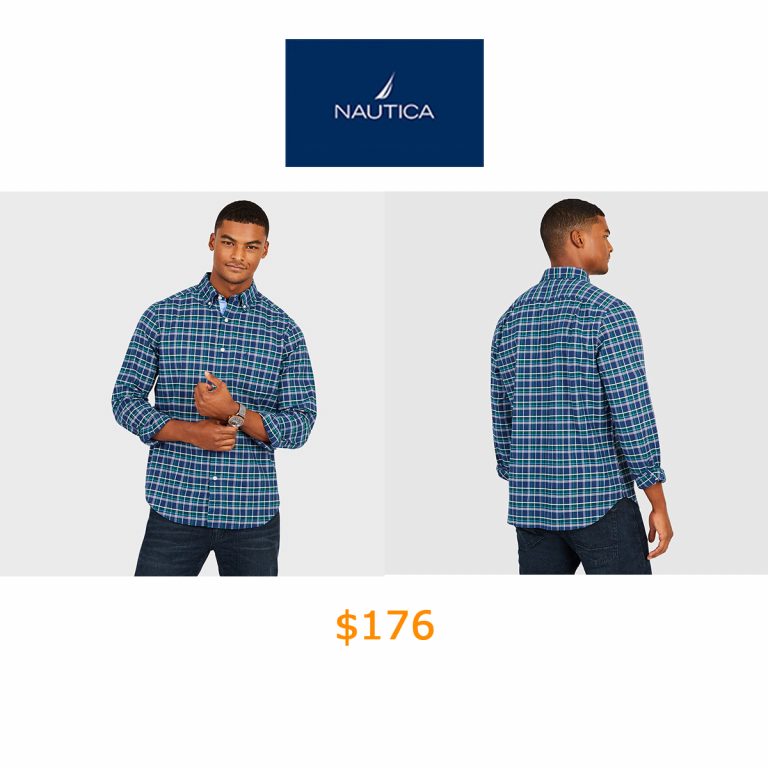 176Multi-Plaid Long Sleeve Classic Fit Shirt