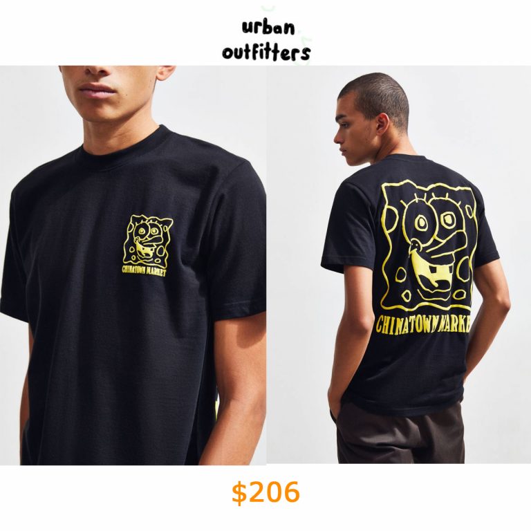 206Chinatown Market X SpongeBob SquarePants UO Exclusive Face Tee