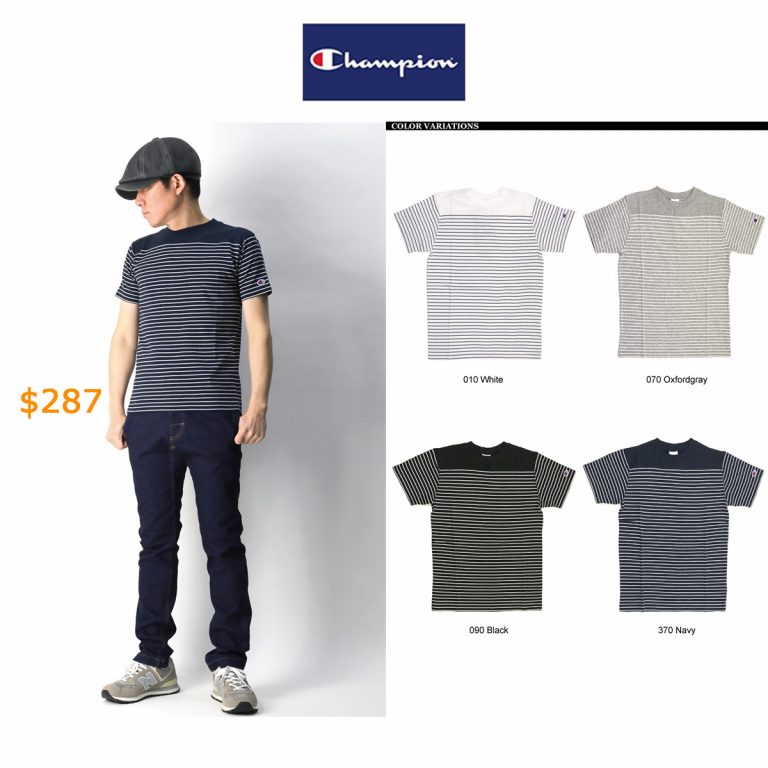 287Championボーダー Tシャツ カットソー メンズ レディース