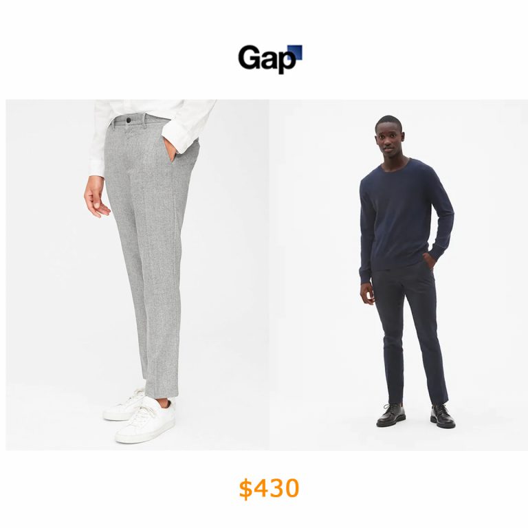 430Wool Pants in Slim Fit with GapFlex