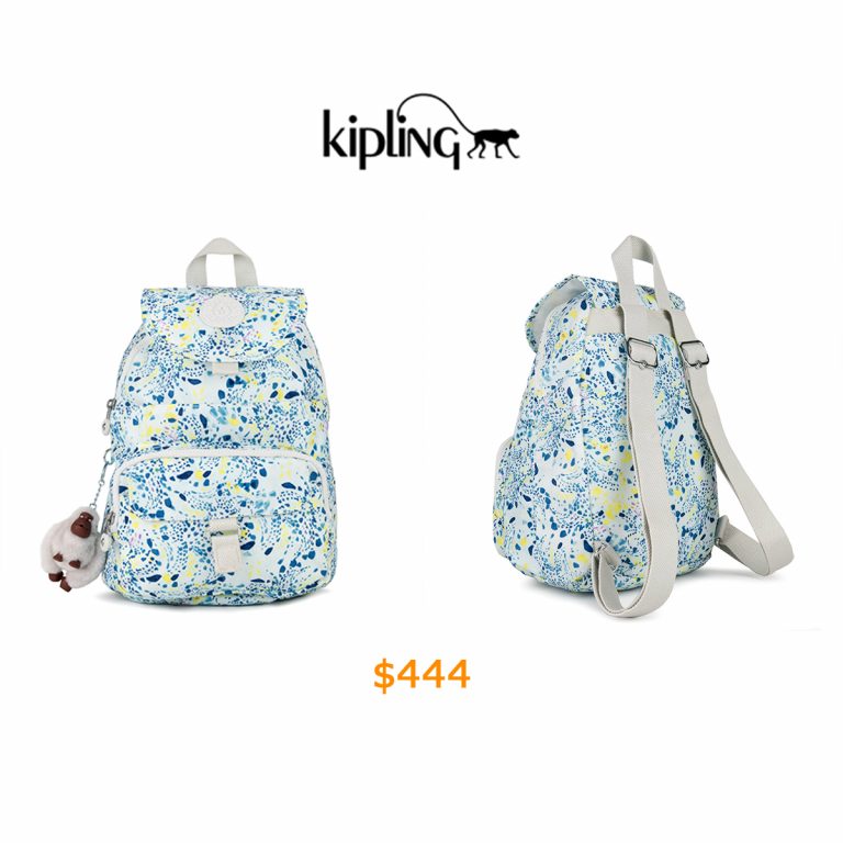 444Queenie Printed Small Backpack